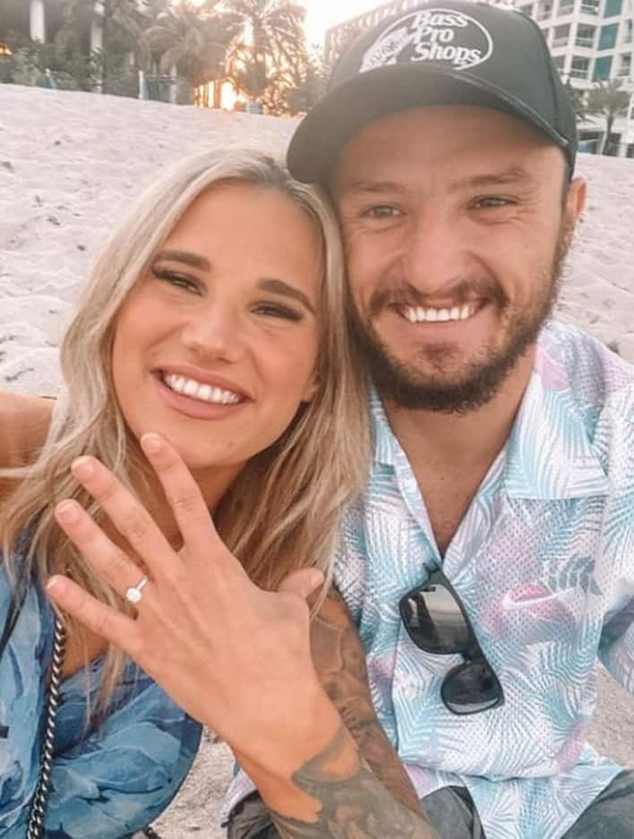 Jack Miller e Ruby Adriana Mau si sono sposati in Australia. Foto Sky